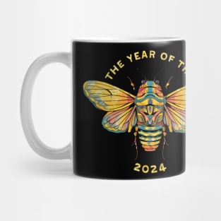 Cicada Lover Year Of The Cicada 2024 Entomology Cicada Mug